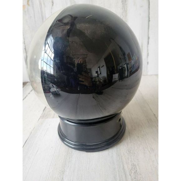 Gemmy snow globe zombie Halloween tornado home decor animated light up - Picture 6 of 9